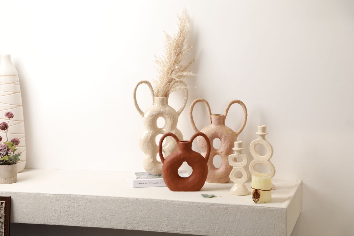 creative home decor new trend 2024 ceramic vase